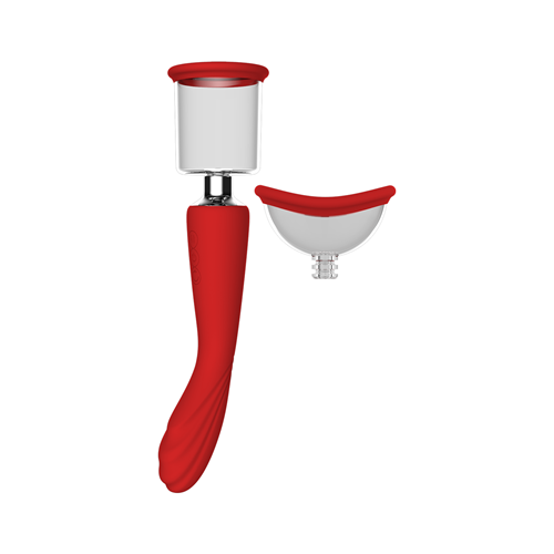 Dream Toys - Red Revolution - Georgia - G-spot vibrator met vacuümpomp